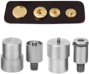Kit di sostituzione di pulsante 4 pezzi - Acciaio inossidabile - Componenti per macchina a mano - Adatto per 651/633/831 - Duraturo - Posizione precisa - Pulsante