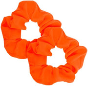 Sciarpa a Scrunchie grande neon - 2 pezzi - Bende elastiche - Orecchioni per capelli - Per donne/ragazze - Materiale di allungamento robusto - Benda per capelli
