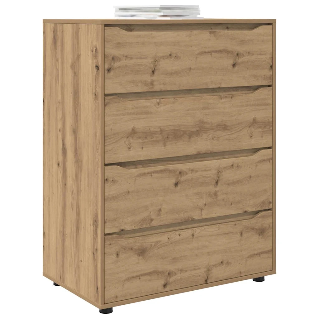 Armadi di Stoccaggio 2 pcs Rovere artigianale 80 x 48 x 105 cm