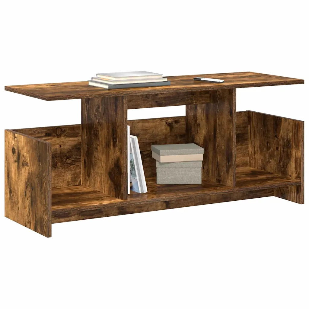 Supporto TV 102 x 35 x 45 cm Rovere fumé Legno ingegnerizzato 890996