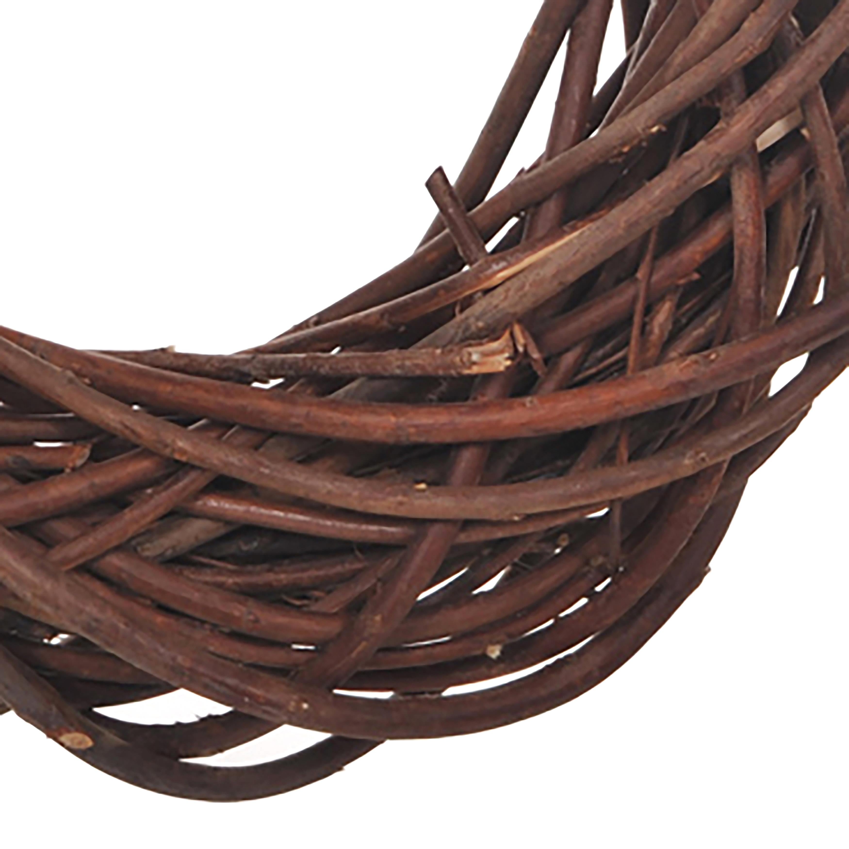 Set 3 Corone Naturale Larghezza 33 cm