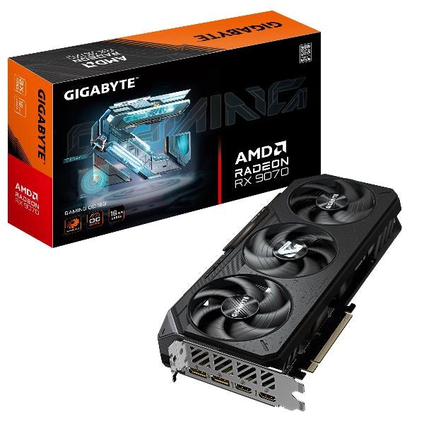 Gigabyte radeon rx 9070 gaming oc 16g scheda grafica - 9VR9070GO-00-G10