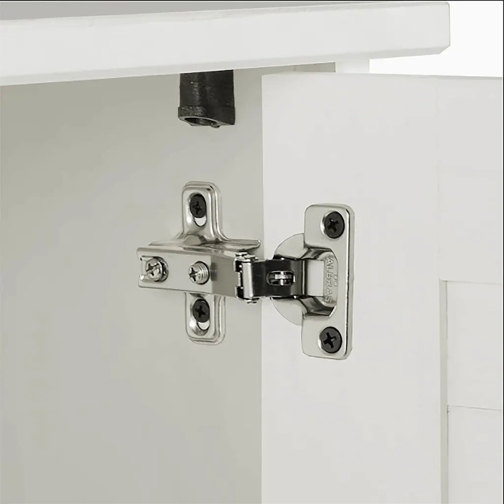 Mobile da Bagno VIGO Bianco e Bianco Antico 37,5 x 34 x 80 cm 4019104