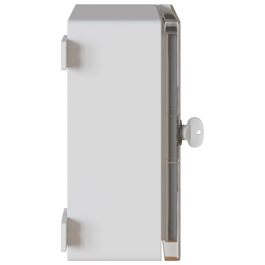 Armadio di Controllo Impermeabile IP65 Grigio 25x13x30 cm in Plastica ABS