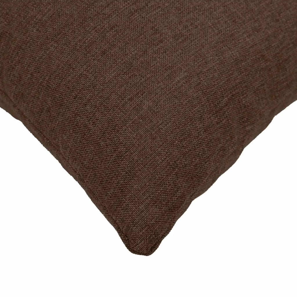 Federa 2 pz HEERLEN Marrone 65 x 65 cm Tessuto 912857