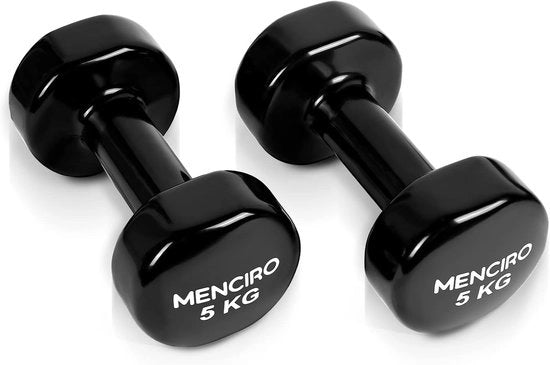 Set di Halter corti da 2 pezzi per uso domestico e palestra - Pesi da 1 kg a 5 kg per allenamento di forza