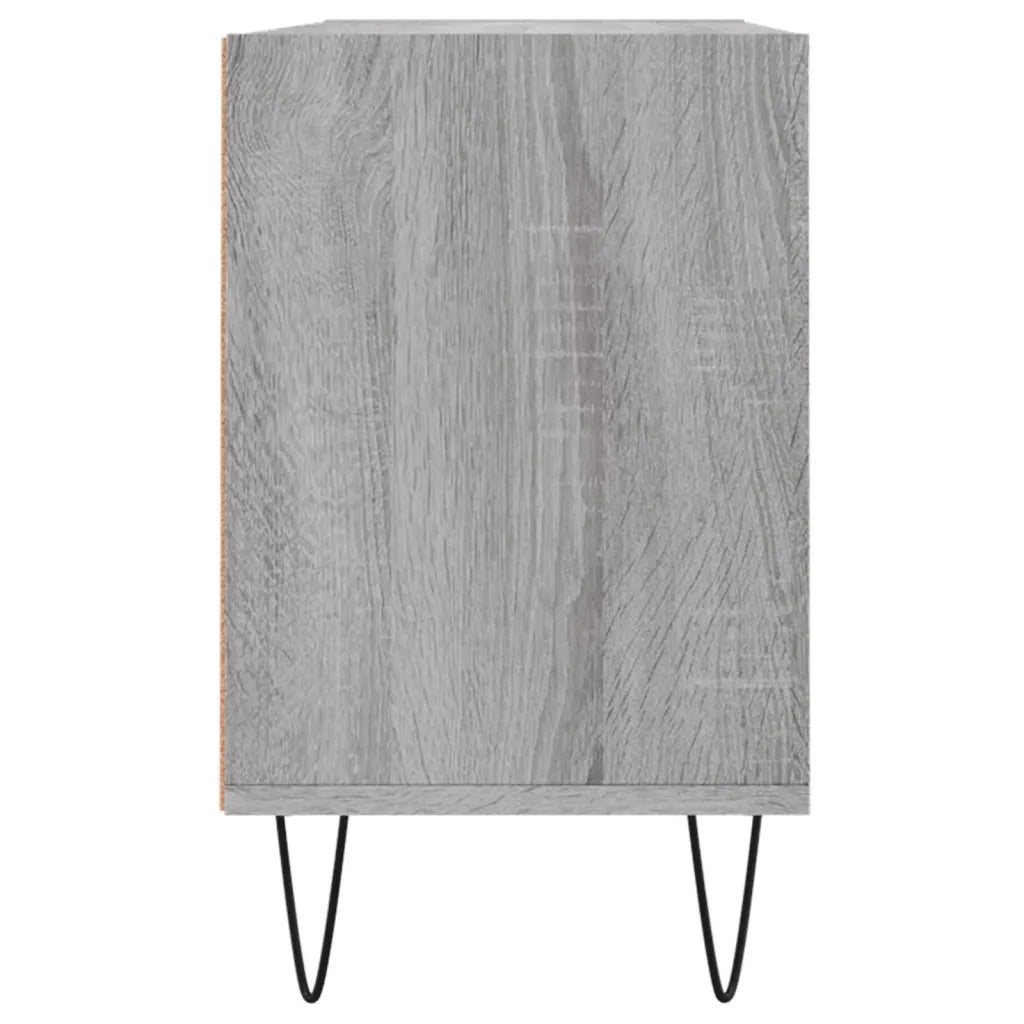 Mobile TV Grigio Sonoma 103,5x30x50 cm in Legno Multistrato 826994