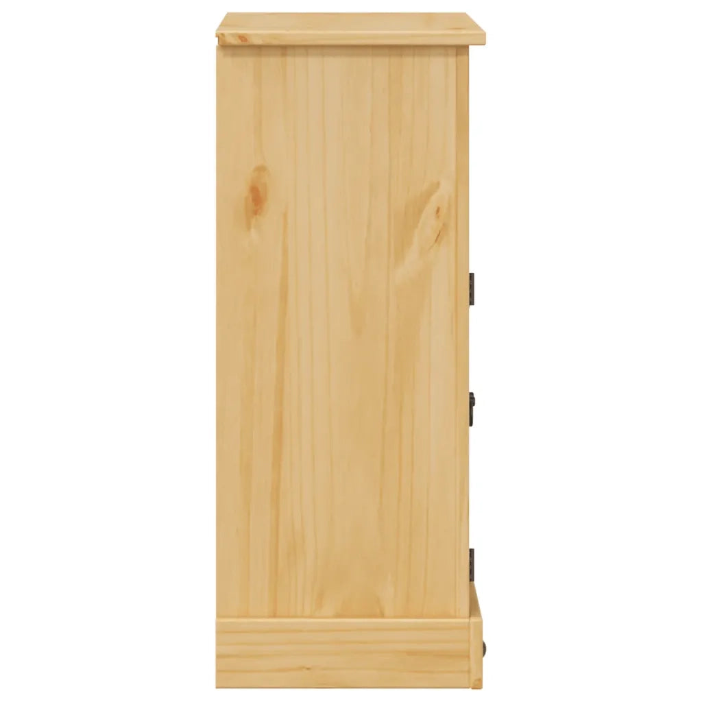 Mobile da Bagno | Armadio da bagno Corona 70x33x80 cm in Legno Massello di Pino