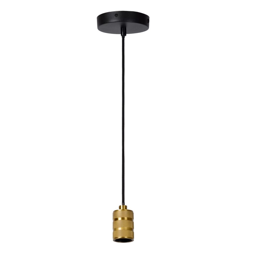 Lampada a sospensione moderna Jova oro E27 60W Lucide