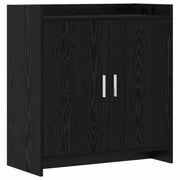 Credenza Rovere Nero 72 x 36 x 80 cm Legno ingegnerizzato 8011092