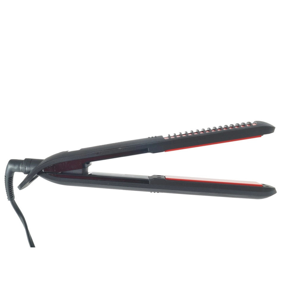 Trade Shop - Piastra Lisciante In Ceramica Per Capelli Lisci Crespi Bagnati 45w Sk-2007 Prof -