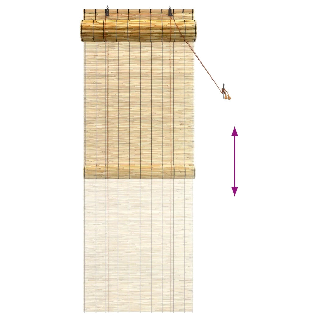 Tenda a rullo Naturale 80 x 220 cm Giunco 42034649