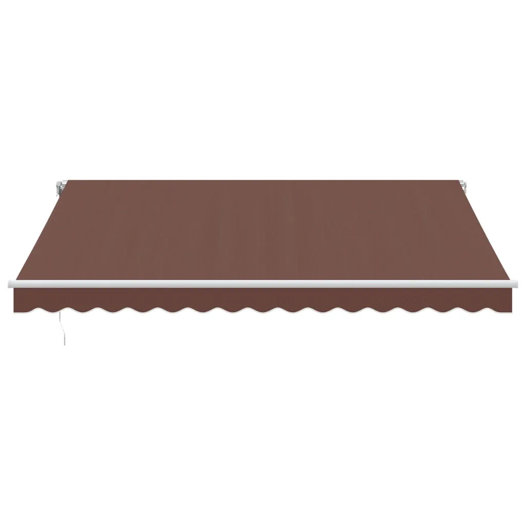 Tenda da Sole Retrattile Automatica Marrone 400x350 cm 3215389