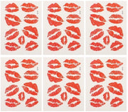 Stickers per tatuaggio 6 pezzi - impermeabili - idonei per la pelle - tatuaggi labiali - decorazioni corporee - molteplici applicazioni - arte del corpo