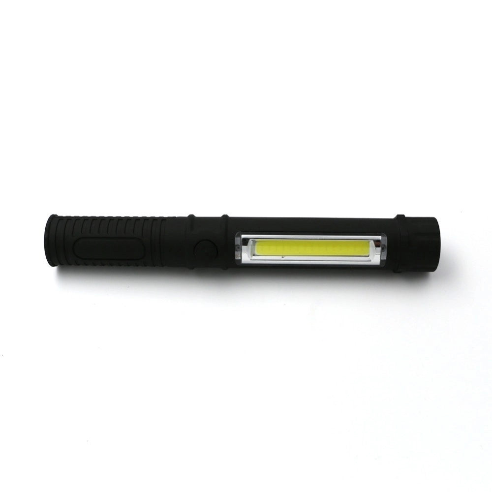 Trade Shop - Torcia Lampada Emergenza A Led Cob Con Calamita Da Lavoro Luce Portatile Sos -