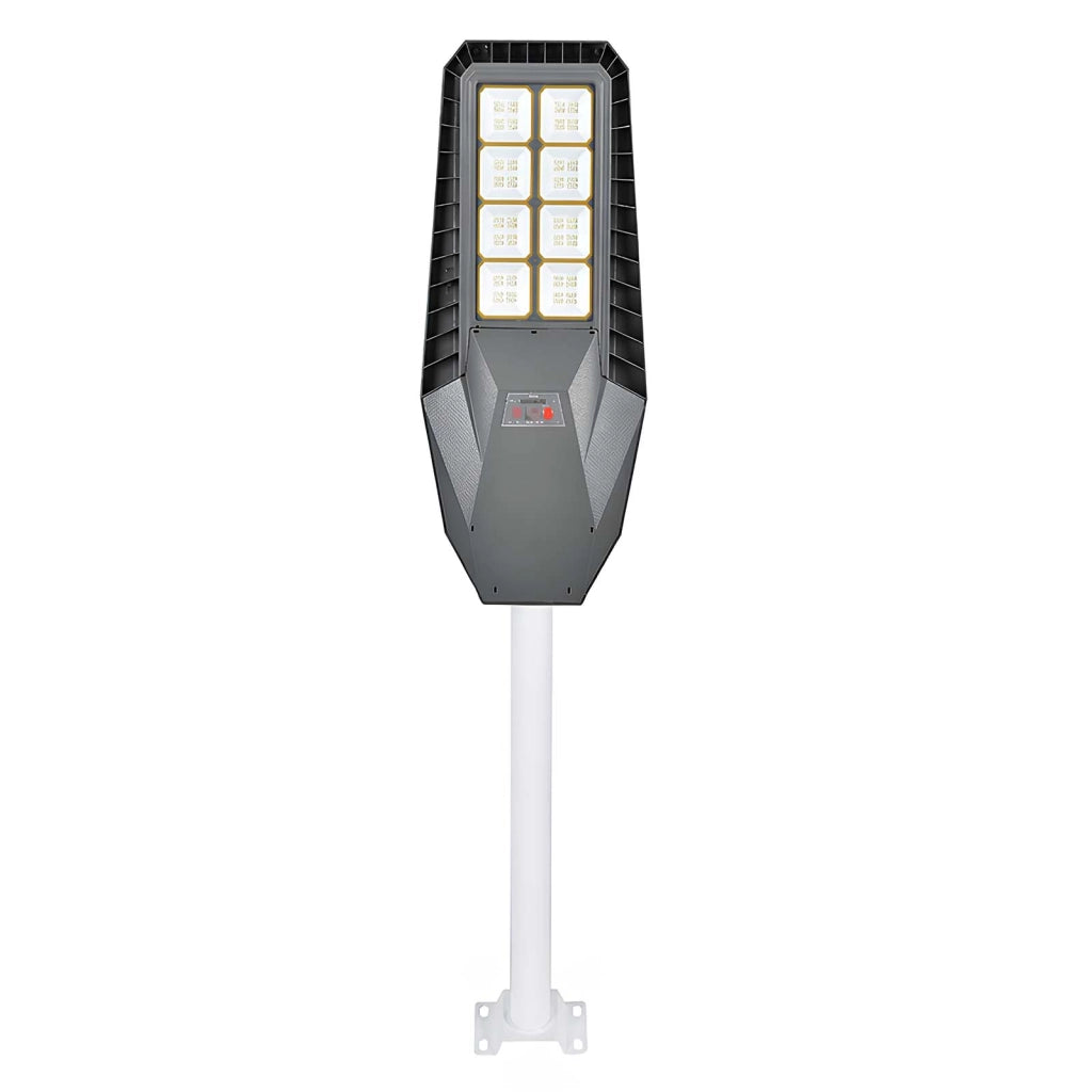 Lampada Solare LED 8W con Sensore di Movimento e Batteria 10000mAh Nero Avizar