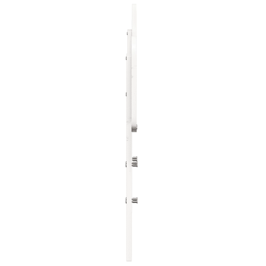 Testiera-Testata-Testiera Decorativa Bianca 100 cm in Legno Massello di Pino