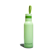 Muitomas WBOTTLELC500GN – Borraccia Termica 500 ml, Acciaio Inox, Doppia Parete sotto Vuoto, 24h freddo - 12h caldo, colore Verde Salvia