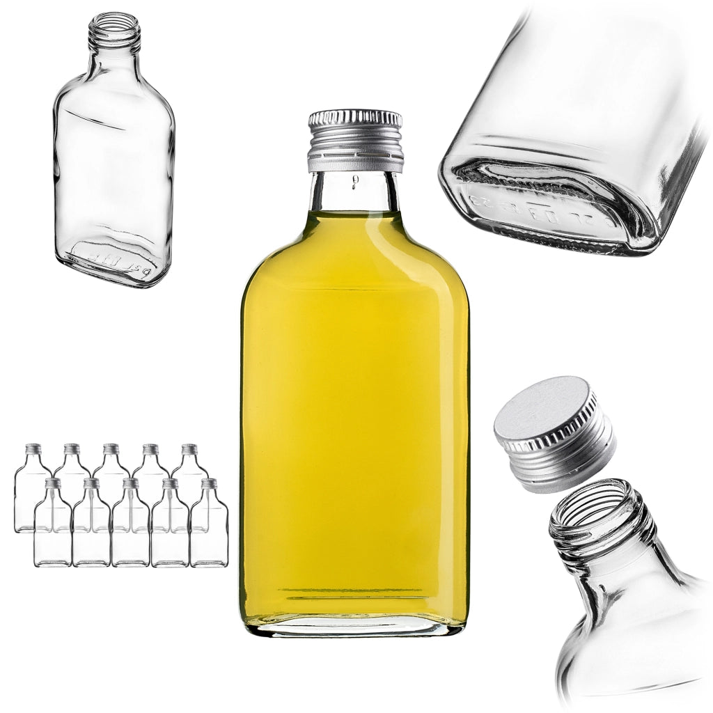 KADAX Butelka piersiówka 200ml BUT200 z zakrętką s