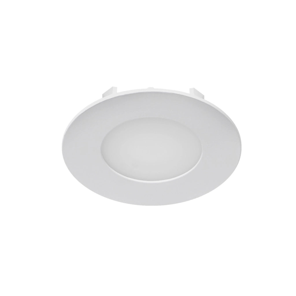 Pannello led slim da incasso tondo 12w 6000K luce fredda