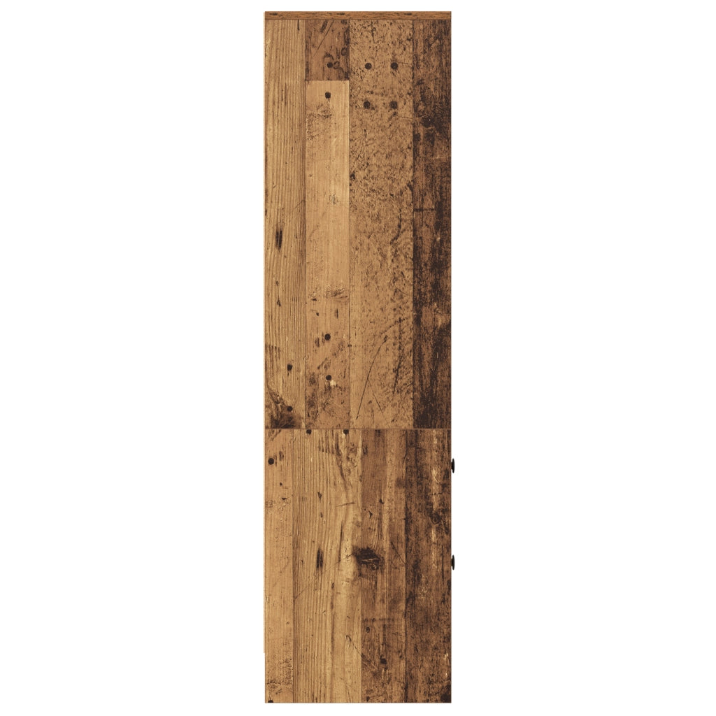 UnitÃ  di Scaffalatura Marrone Legno Vecchio Truciolare Media