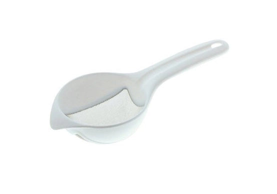 Colino in Polipropilene Bianco con Rete in Acciaio Inox 155 mm Pedrini