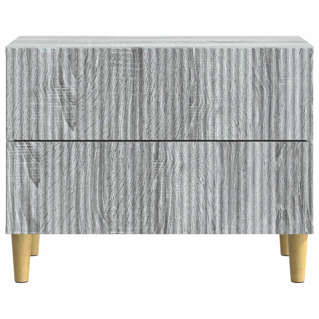 Armadio da Notte con cassetto Grigio Sonoma 62 x 34,5 x 48 cm 894551