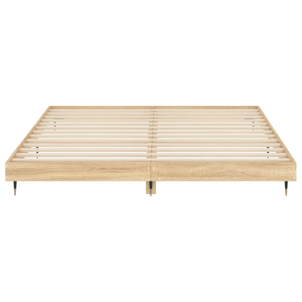 Giroletto senza Materasso Rovere Sonoma 120x200cm in Truciolato 832152