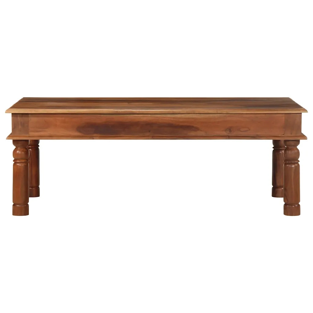 vidaXL Tavolino da Salotto 110x60x40 cm in Legno Massello di Acacia