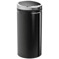 Pattumiera Automatica da 42L con Sensore a Infrarossi in Acciaio e Plastica, 30.5x30.5x68 cm