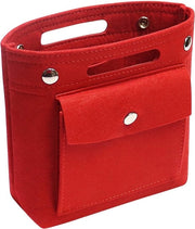 Organizzatore Mini per Borse Valtasche Tasche per Spesa Portafoglio Organizzatore Accessorio per Borse Speedy Neverfull NeoNoe Noe BB, Rosso