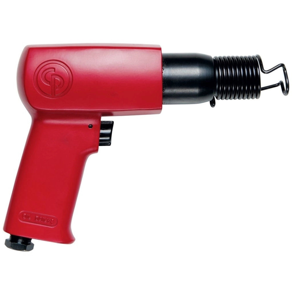Trade Shop - Scalpellatore Ad Aria Martelletto Pneumatico Completo Di 5 Scalpelli Demolitore -
