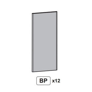 R (BPx12) X ARMADIO TERRY ARDESIA 2 ANTE CM 68X39XH172 CAB2680- 1,0 pz