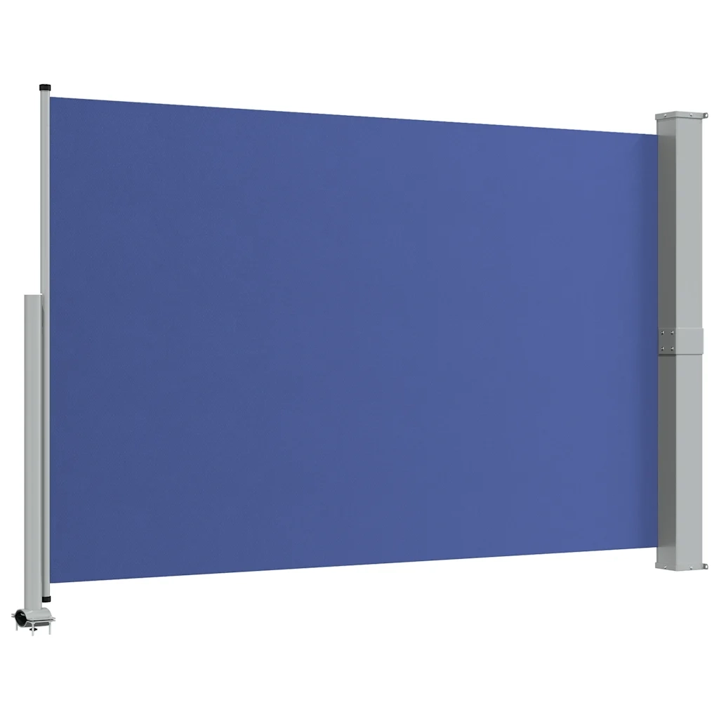 Tenda Laterale Retrattile per Patio-Tenda parasole per balcone 160x300 cm Blu