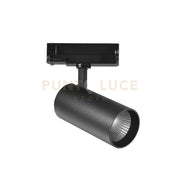 FARO BINARIO PLANE NERO LED 40W 4850LM 4000K 8X15CM