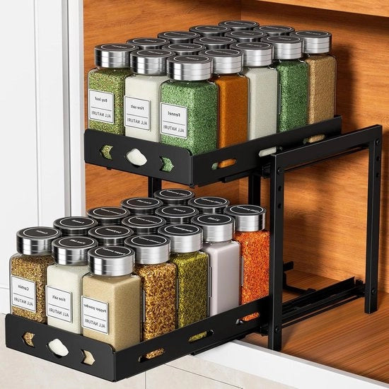 Organizzatore da cucina telescopico con lavello - regolabile - 192 cm b x 275 cm b x 232 cm h