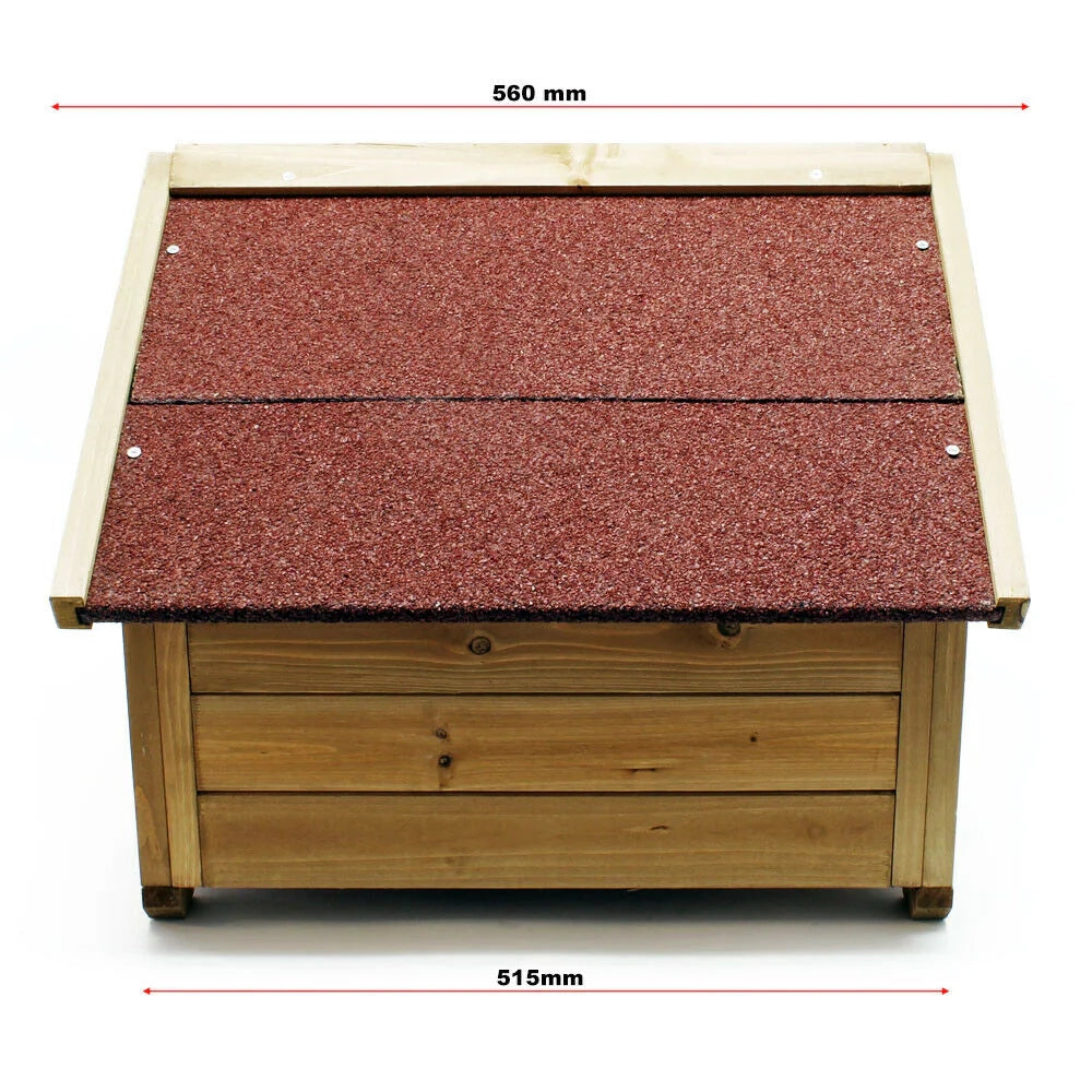 Cuccia per gatti con isolamento robusta cuccia per gatti da esterno in legno piccola 16_0002659