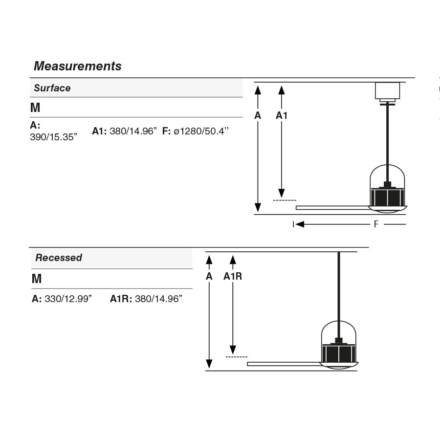 FARO Ventilatore a soffitto Weaver Ø1280 mm motore DC 6 velocita con funzione inversa per soffitti inclinati acciaio Oro Vecchio pale finitura noce 3000K FARO-334361N