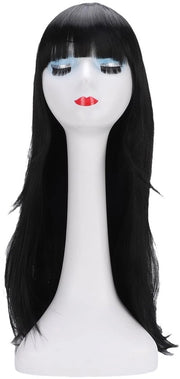 Pruca Lunga in Fibra Sintetica 70 Cm - Fibra a Temperatura Alta - Antirughe - Accessorio di Trucco per Cosplay