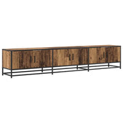 Unit¨¤ TV 2 pz | Armadietto TV | Mobile Porta TV Legno vecchio 210 x 35 x 41 cm Legno multistrato