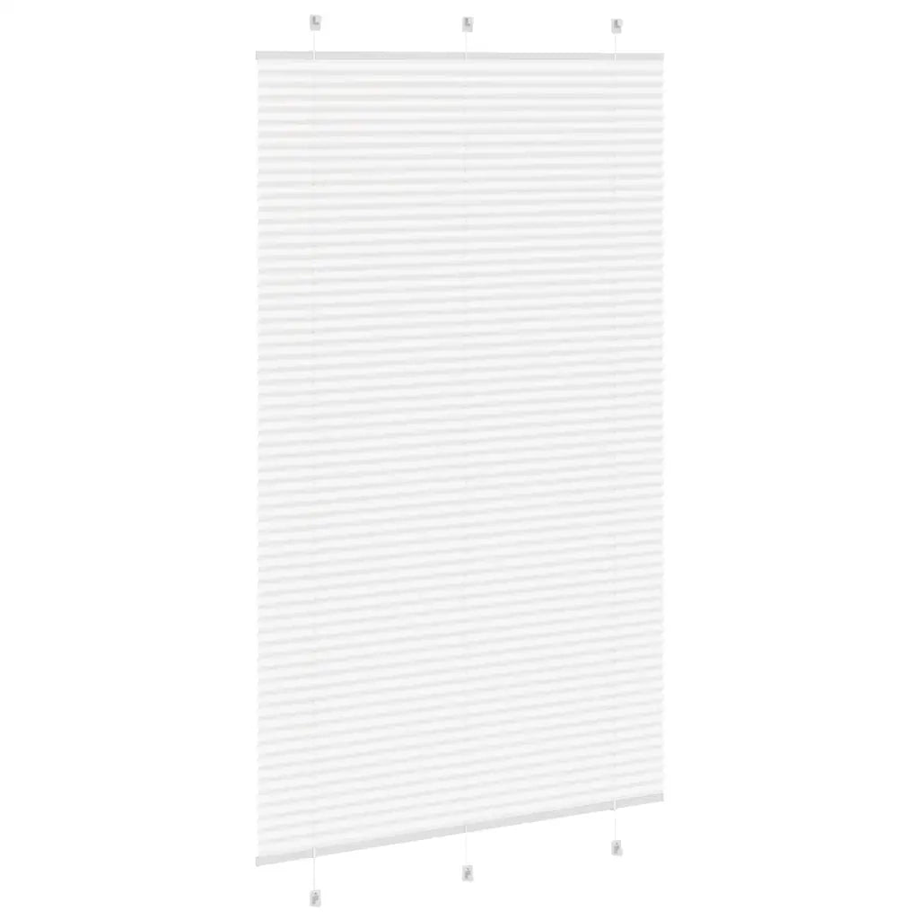 Tenda Plissettata Bianca 120x200 cm Larghezza Tessuto 119,4 cm 4015521