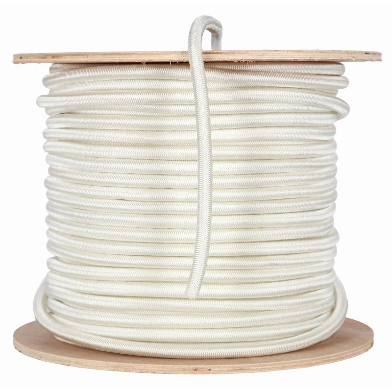 TRECCIA BIANCA ELASTICA ØMM10 MT100