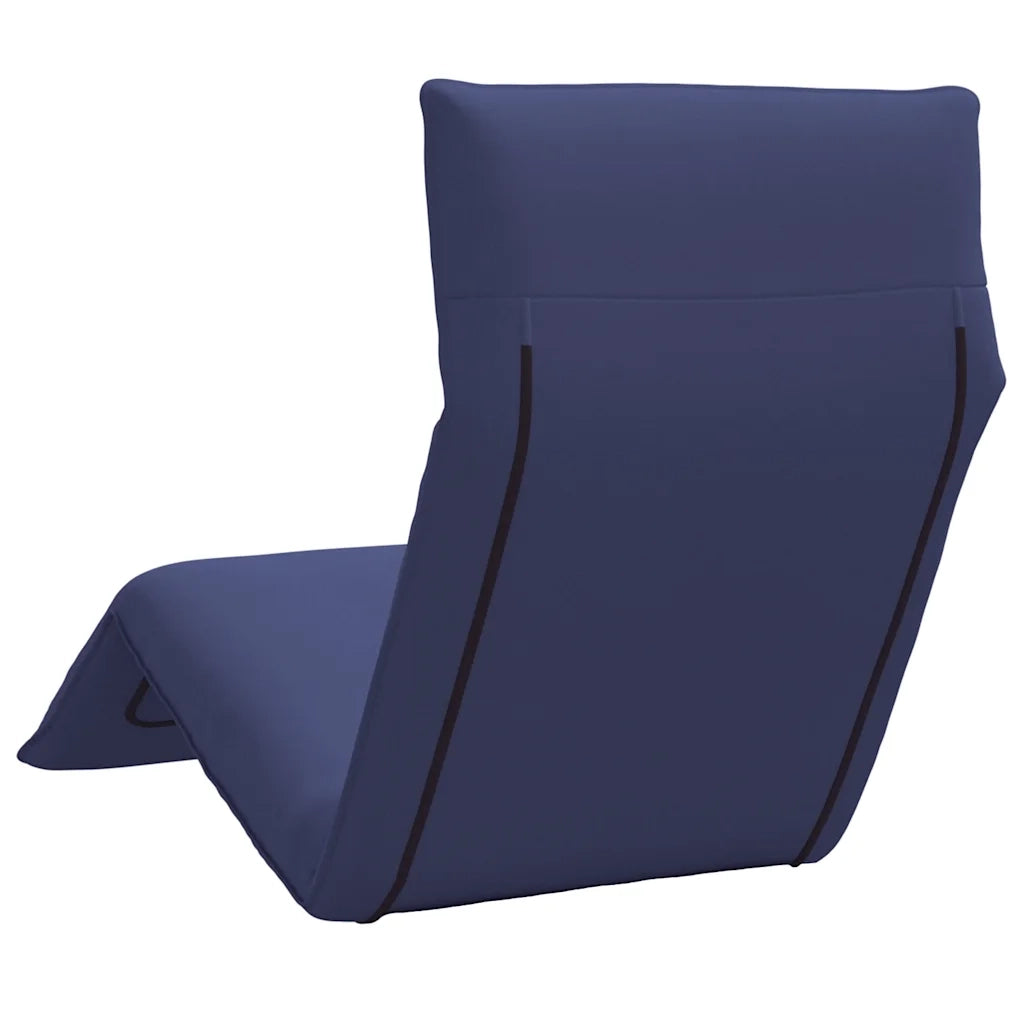 Lettino Pieghevole Blu Marino 175x54x8,5 cm in Tessuto Oxford 4019768
