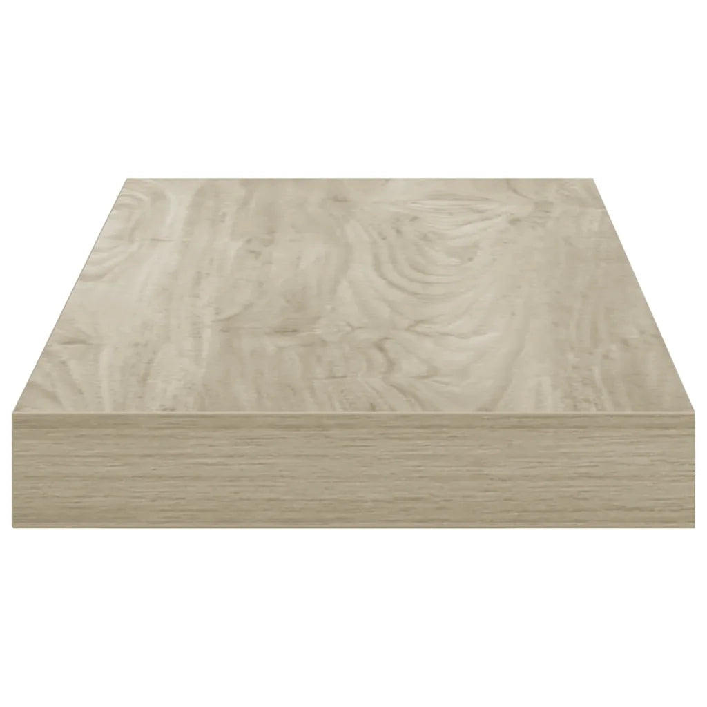 Scaffali a Parete 4 pz Rovere 50x23x3,8 cm in MDF 323873