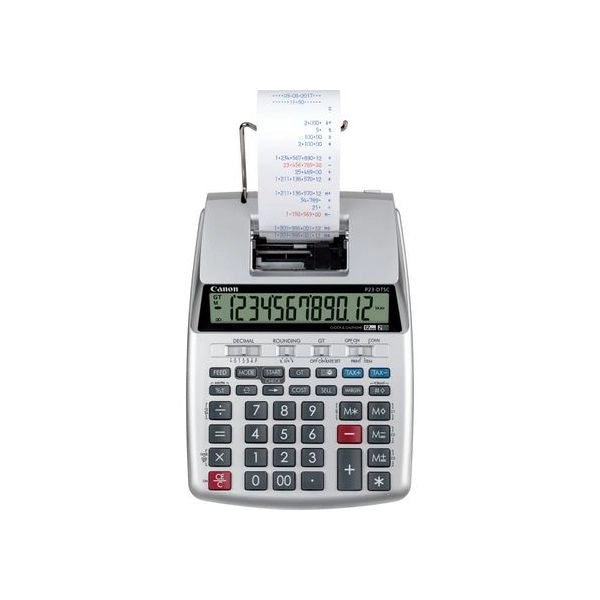 Canon p23-dtsc calcolatrice desktop calcolatrice con stampa argento - CANP23DTSC