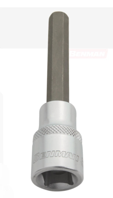 CHIAVE A BUSSOLA ESAGONALE 1/2", 5mmxL 100mm - BENMAN 