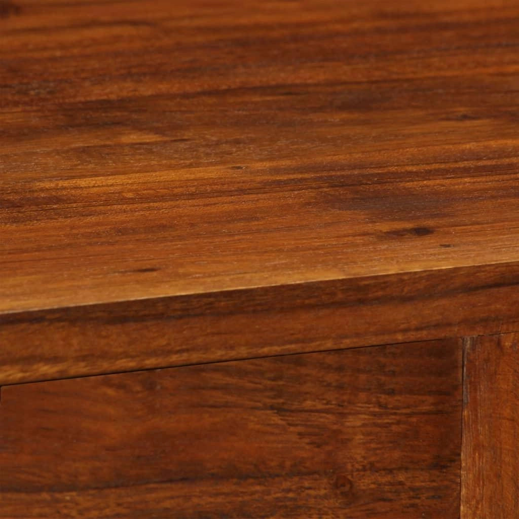 Buffet credenza mobiletto consolle mobile contenitore 115 cm legno massello di acacia 4402175