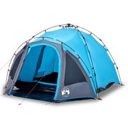 Tenda a Cupola da campeggio | Tenda da campo 3 Persone Blu a Rilascio Rapido