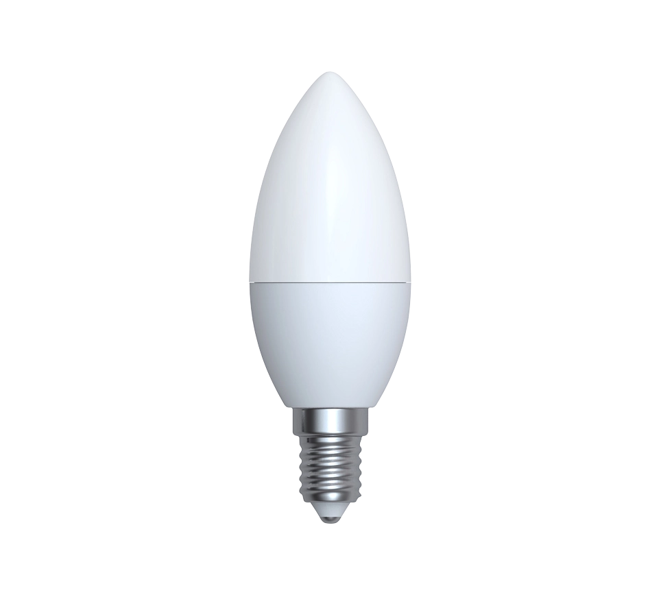Lampadina Led Oliva E14 6W Blister 3 Pz Candela GD Trio
