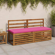 Cuscini per Panchina a 2 Pezzi SOEST 2 pz 100% Poliestere Rosa 949419